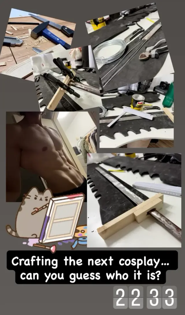 Behind the Work from Impossible Pleasure. Crafting & Props · Pyramid Head from Silent Hill — prop construction in progress.