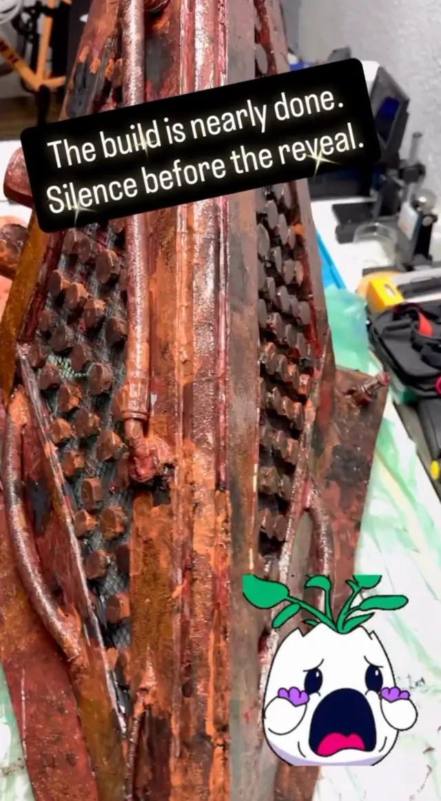 Behind the Work from Impossible Pleasure. Crafting & Props · Pyramid Head from Silent Hill — prop and costume build in progress.
