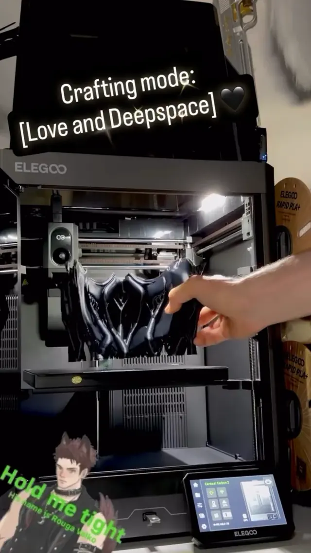 Behind the Work from Impossible Pleasure. Crafting & Props · 3D-printing a Valko cosplay piece for Love and Deepspace.