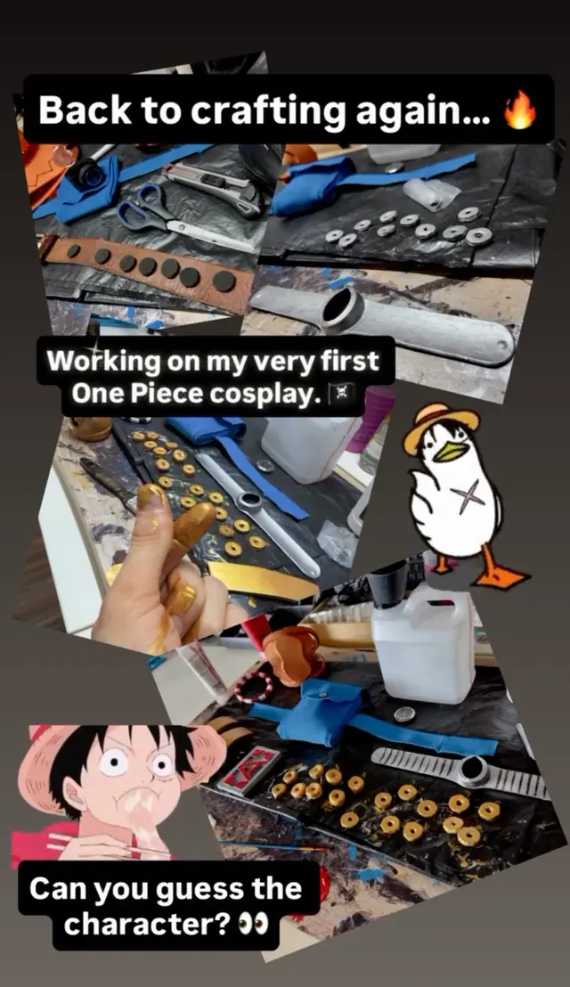 Behind the Work from Impossible Pleasure. Crafting & Props · EVA-foam work for Portgas D. Ace from One Piece.