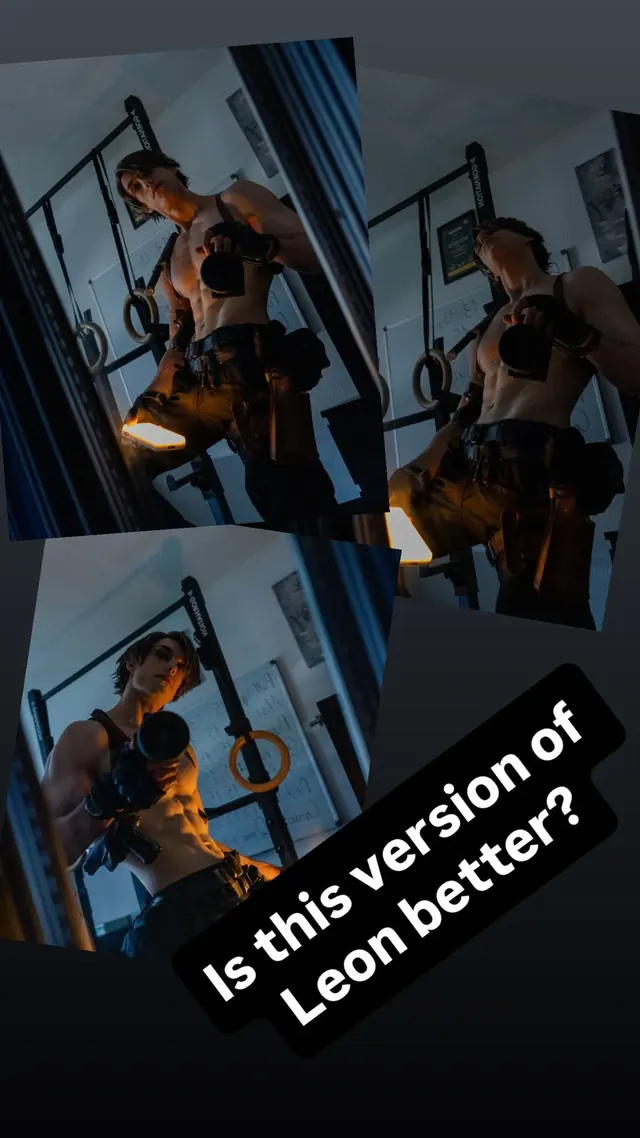 Behind the Work from Impossible Pleasure. Preparation · Leon S. Kennedy from Resident Evil — character look and costume test.
